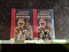 2005 Bowman Chrome Football Hobby Box (2)