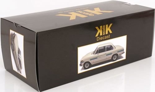 KK Scale 1/12 BMW 2002 ALPINA 2.SERIES WHITE 1974 (OPENING DOORS) - Picture 8 of 8