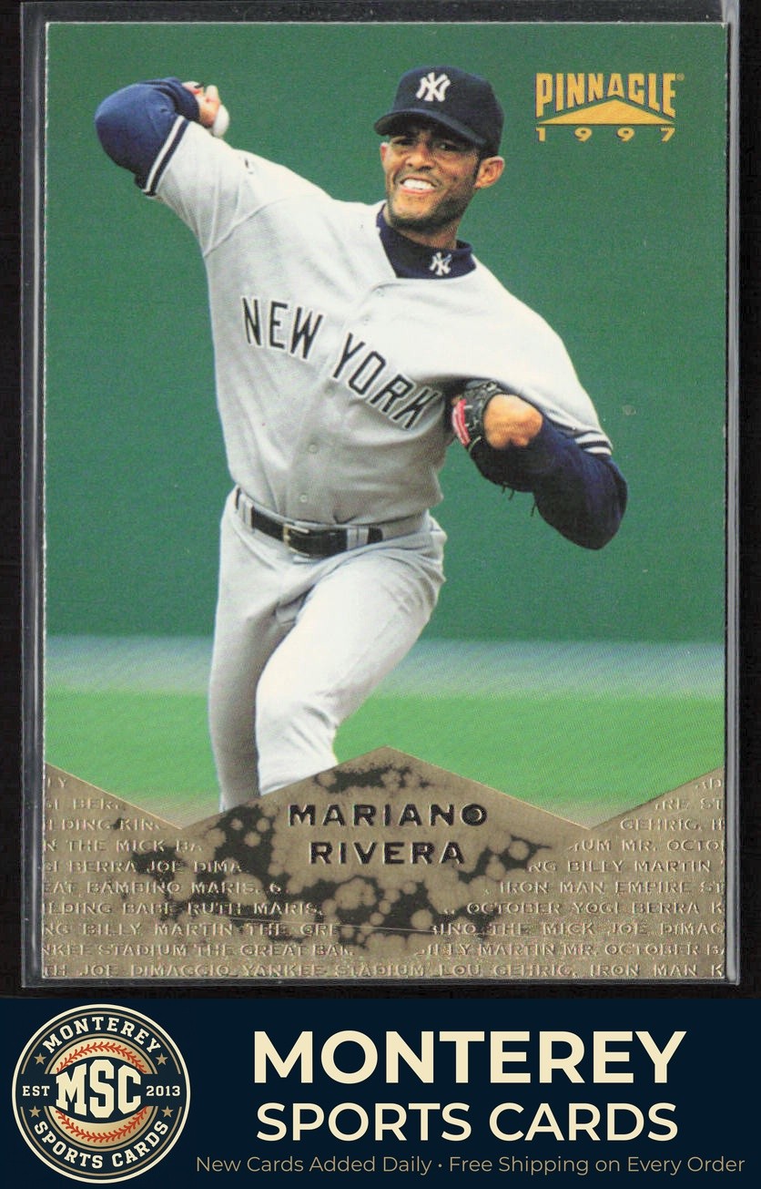 Mariano Rivera 1997 Pinnacle #128 New York Yankees