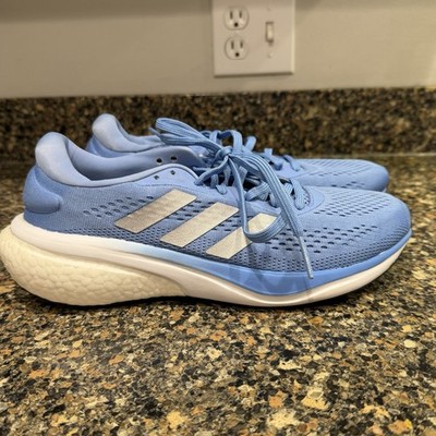 Adidas Women's Supernova 2 Running Shoes Blue  Athletic Sneaker Sz. 9