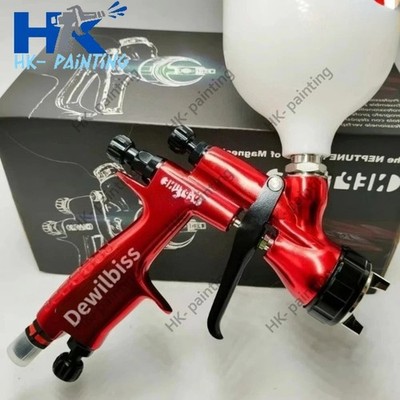 600ml Neptune Red 110 B Paint -1.3mm Nozzle Spray Gun for Devilbiss Cars US Ship