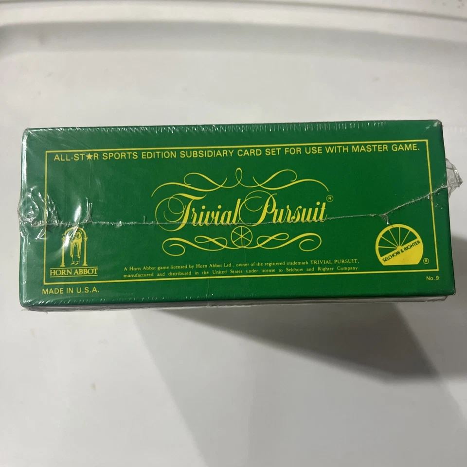 Trivial Pursuit ALL STAR SPORTS Edition , Subsidiary Card Set ,New, Factory Seal - Image 3 of 4