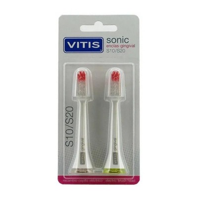 Vitis Sonic Replacement Gum Head Gingival Brush S10-S20 2pcs