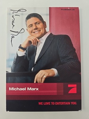 MICHAEL MARX Autograph Signed Autograph Card Original