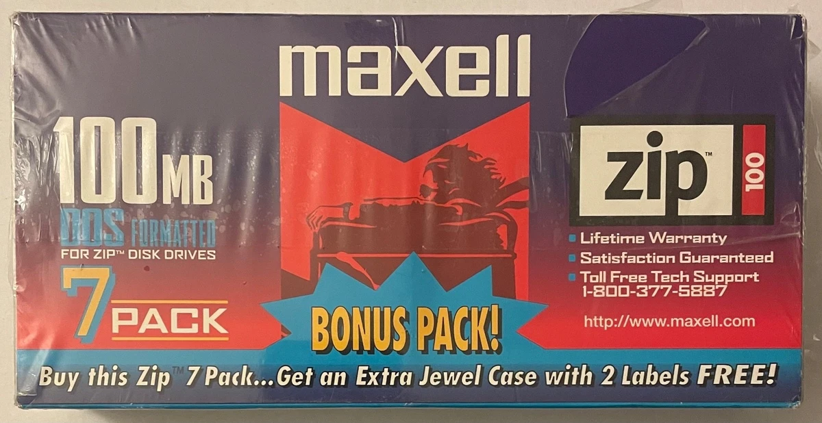 Maxell 100 MB Blank Floppy, Zip & Jaz Disks for sale | eBay