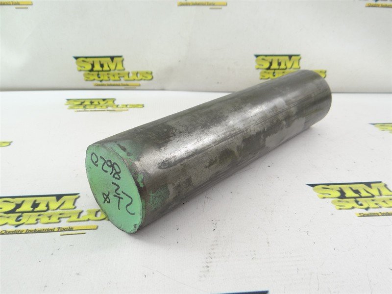 13LB PIECE OF 8620 STEEL ROUND STOCK 2-1/2" X 10"