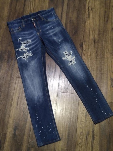 Men Dsquared² Jeans Blue Satin 31