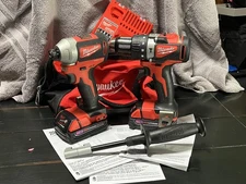 Milwaukee 2893-22Cx M18 Brushless 2-Tool Combo Kit, Hammer Drill/Impact READ