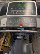nordic track t18 treadmill spare or rep works ok but cosmetically challenged.