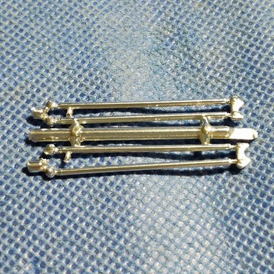  Front Radius Rods 1970 Mustang Funny Car 1:25 Scl 1000s Model Car Parts 4 Sale