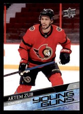 2020-21 Upper Deck #710 Artem Zub Young Guns RC