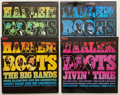 Harlem Roots Vol 1 - 4 Jazz Swing Big Band R&B Blues Storyville SLP 6000-3