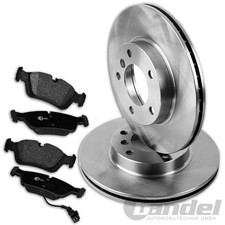 BREMSSCHEIBEN 256mm + BELÄGE VORNE passend für AUDI A2 1.4 + 1.4 TDI + 1.6 FSI