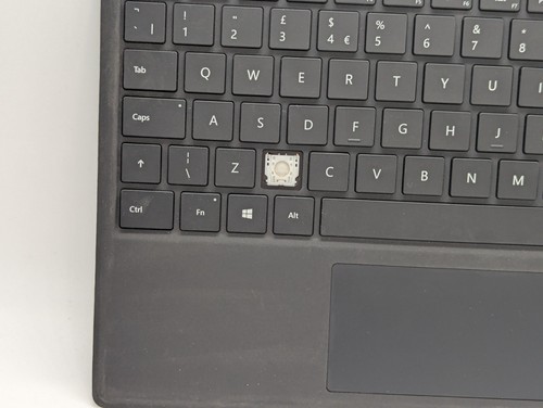 FAULTY Microsoft Signature Type Cover keyboard for Surface Pro 5 6 7 black 1725 - Picture 9 of 16