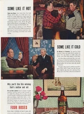 Magazine Ad - 1940 - Four Roses Whiskey - (#3)