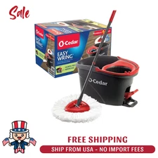 O-Cedar EasyWring Spin Mop & Bucket System