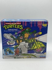 Vintage Teenage Mutant Ninja Turtles TURTLECYCLE 1989 Playmates SEALED BOX TMNT