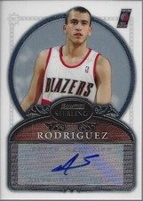 2006-07 Bowman Sterling #83 Sergio Rodriguez RC  Auto BSK