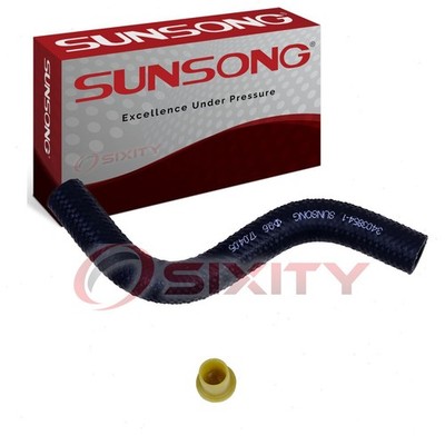 Sunsong Pipe To Pipe Power Steering Return Line Hose for 2004-2008 Acura TSX ok