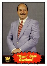2012 Topps Heritage WWE #89 Mean Gene Okerlund