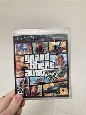 Grand Theft Auto GTA v 5 Sony PlayStation 3, 2013 Complete With Unused Map