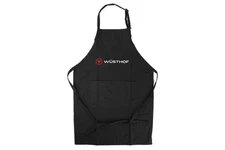 Wusthof 2-Pocket Chef's Apron with Embroidered Logo Black 8869