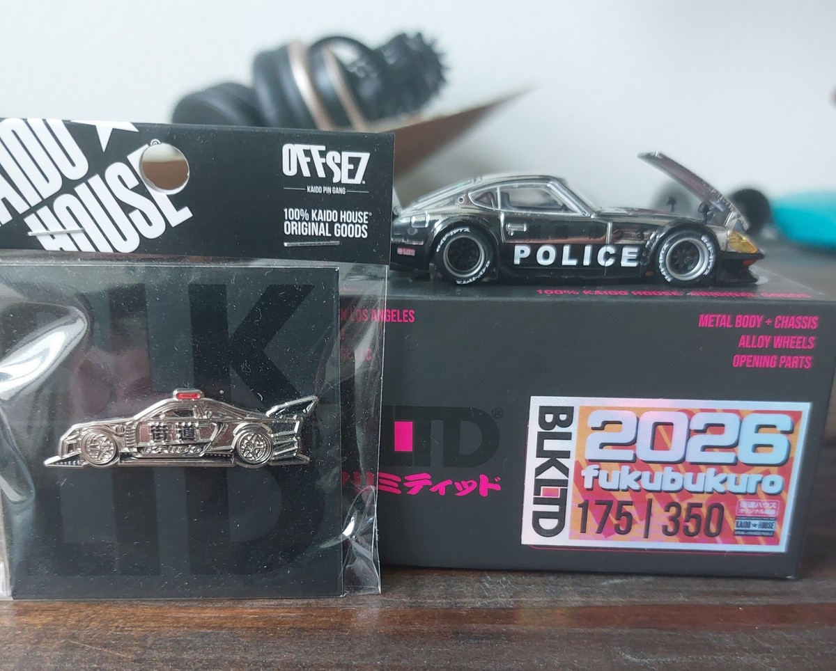 Kaido House BLKLTD Police 240Z 2026 Fukubukuro & Offset Pin | eBay