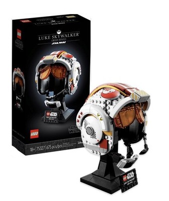 LEGO Star Wars 75327 Luke Skywalker Helm komplett OVP Anleitung Top Zustand  