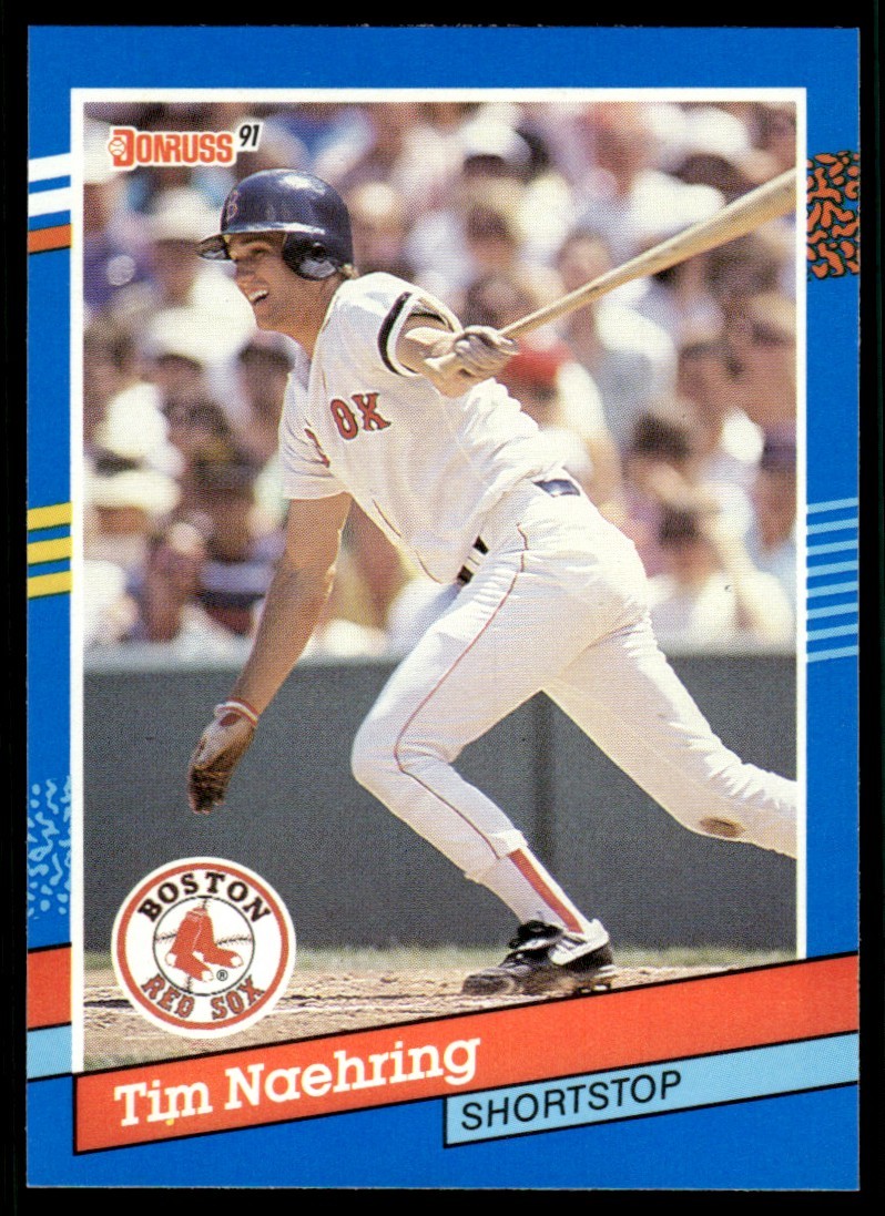 1991 DONRUSS TIM NAEHRING #367 BOSTON RED SOX 2823