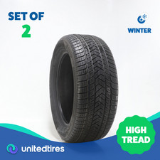 Set Of 2 Driven Once 26550r19 Pirelli Scorpion Winter No 110v - 1032