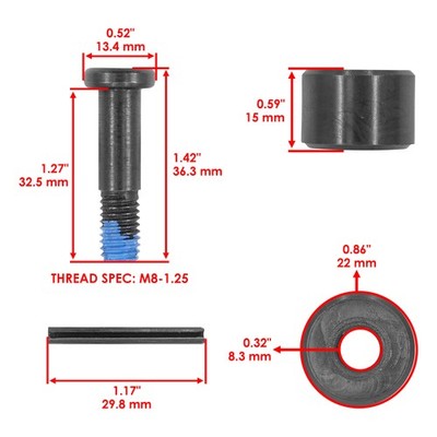 Secondary Clutch Roller Thrust Kit For Ski-Doo 417127016 420629211
