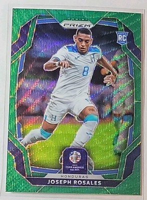 Joseph Rosales 2024 Panini Prizm Copa Green Wave Prizm Rookie Card #192