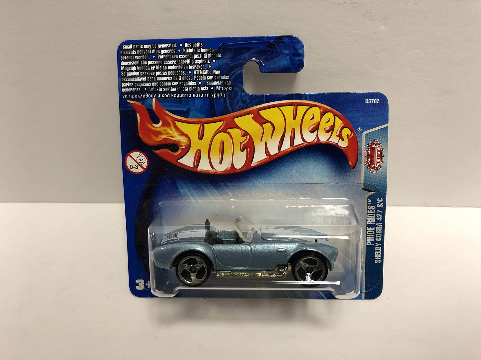 Shelby Cobra 427 S/C Pride Rides Hot Wheels 2004 First Editions Diecast No