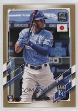 2021 Topps Japan Edition Gold 23/25 Edward Olivares #183 10pz