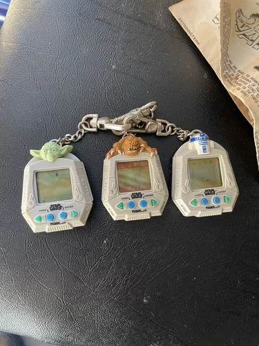 Tiger Star Wars Giga Pets Yoda R2-D2 Rancor Electronic Pets