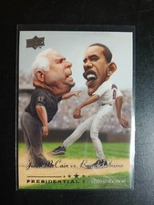 2008 Upper Deck Presidential Predictors #PP-12 Barack Obama / John McCain