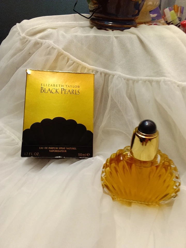 Perfume Elizabeth Taylor BLACK PEARLS 1,7 oz 50 ml EDP EAU DE Parfum Foto 3 de 4
