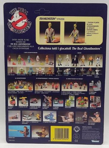 THE REAL GHOSTBUSTERS MONSTERS FRANKENSTEIN KENNER MOC CASE FRESH UNPUNCHED - Picture 4 of 4