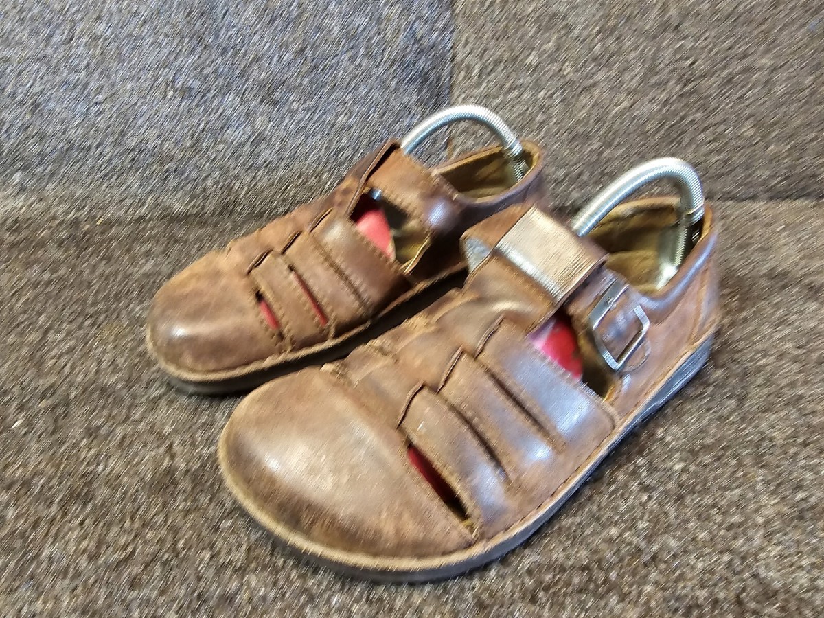 Birkenstock Laufsohle Alsa-schaum Germany  Size /L11 M9 Brown Leather Sandals