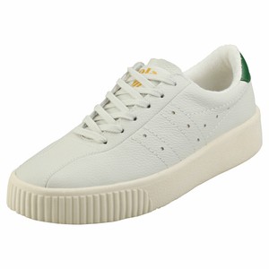 green platform trainers
