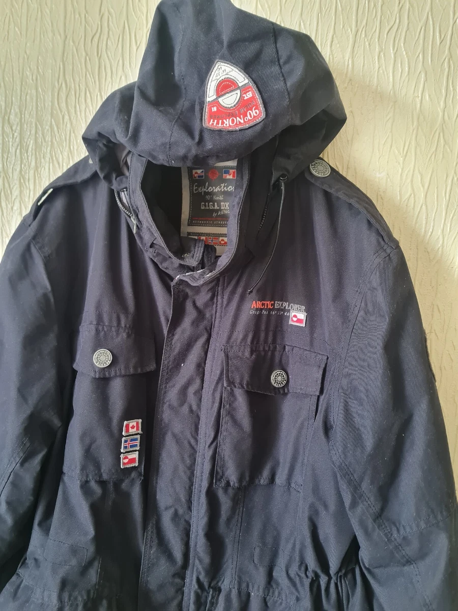 giga dx Authentic Street Wear Arctic Explorer 90 North Jacket Men Large