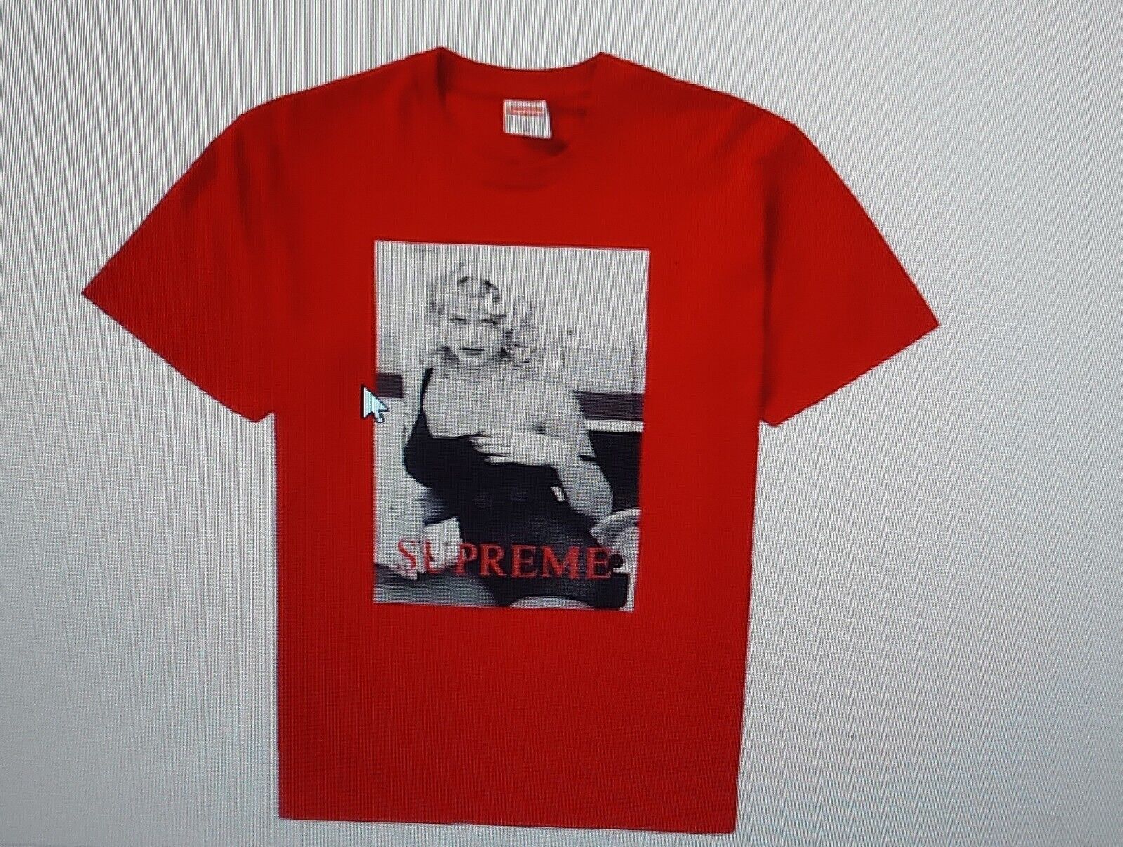 SM 100% Authentic Supreme 21SS Anna Nicole Smith Tee Red Small | eBay