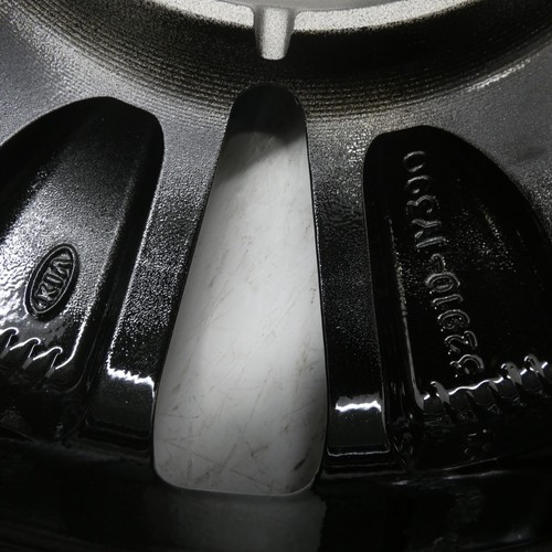 KIA PICANTO 14" MK2 GREY DIAMOND CUT ALLOY WHEEL RIM OEM 529101Y390 GENUINE X1 - Picture 8 of 12