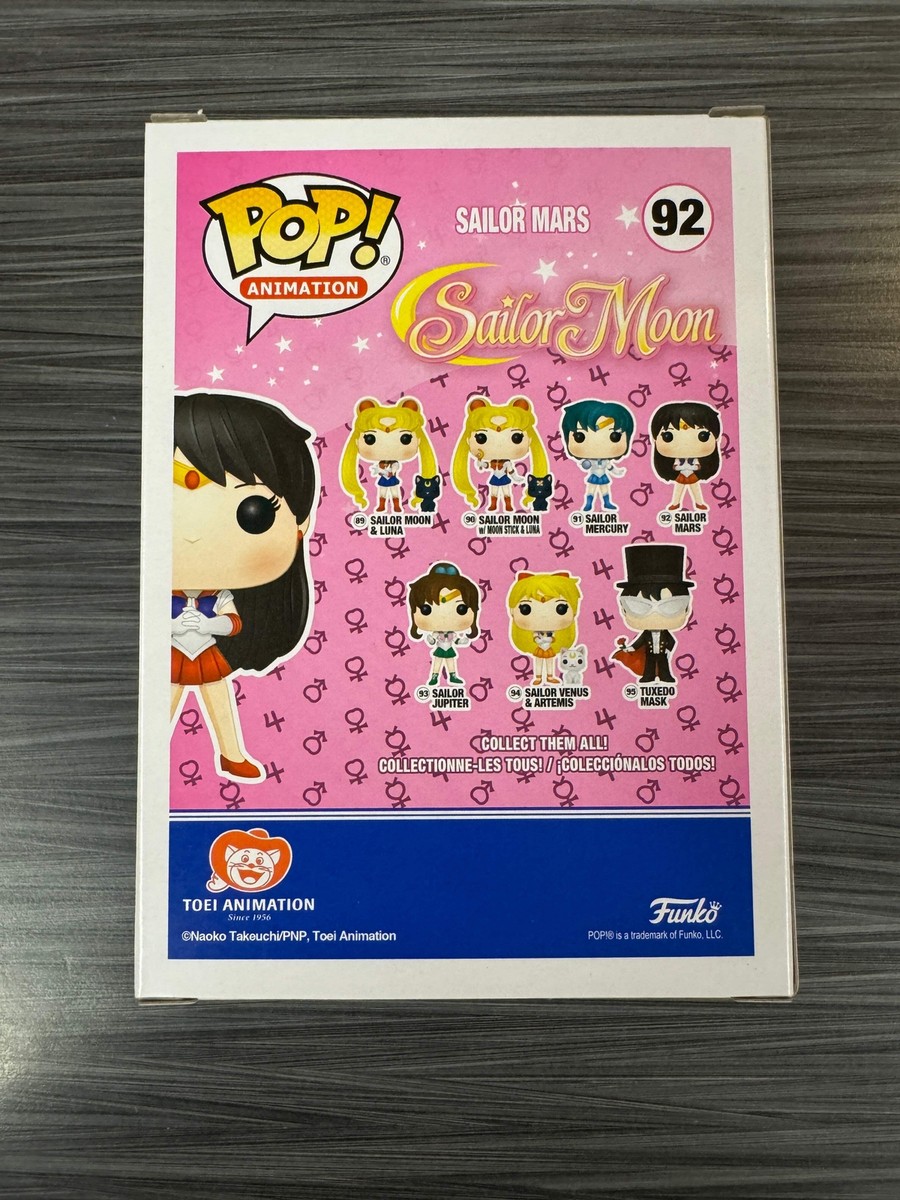 Funko POP! Animation: Sailor Moon - Sailor Mars (Signed/Cristina