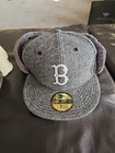 New Era MLB N.Y. Yankees/Boston Red Socks Winter Fitted Hats Lot Of 2 Sz 7 1/2 — photo 3