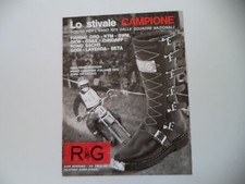 advertising Pubblicità 1975 RG e GUALTIERO BRISSONI e SWM 125 CROSS