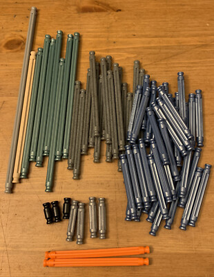 Vtg K'nex Cape Canaveral Launch Pad 12526 replacements parts- 70+ Pieces