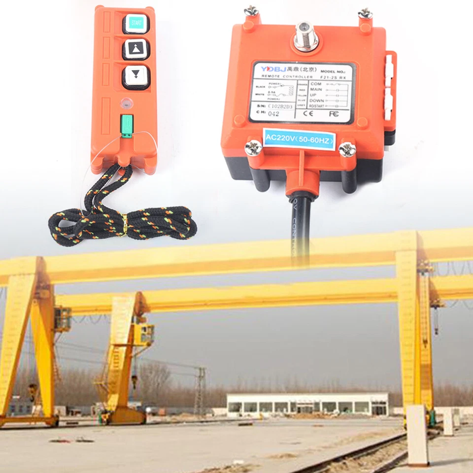 F21-2S Elektrische Seilwinde Funk Fernbedienung Winde für Kran Funkfernsteuerung - Bild 4 von 4