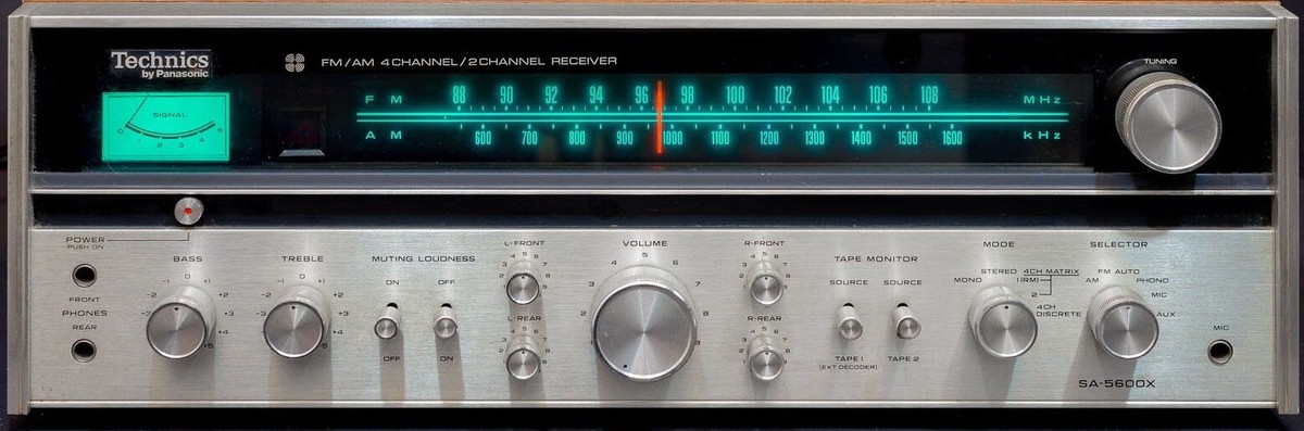 Technics SA-5600X AM-FM 4 chanel/2chanel receiver parts Parting