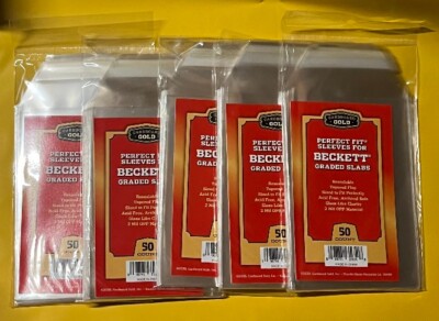 cardboard gold perfect fit graded cards sleeves reviews Card - Fits PSA SGC BGS CGC slabs - 1000 ct 100 high quality PSA Cardboard Gold - Perfect Fit